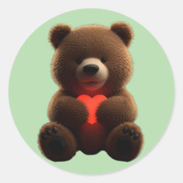 Aufkleber für Wälder - Niedliches Waldtier Pa