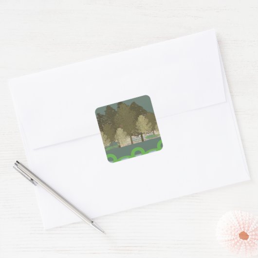 Aufkleber für Waldflächen (Umschlag)