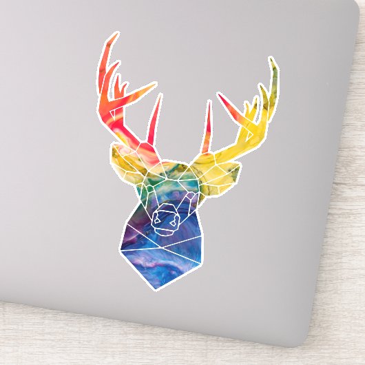 Aufkleber für Wasserfarben (Detail)