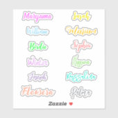 Aufkleber für Wasserfarben (wasserdicht) (Blatt)