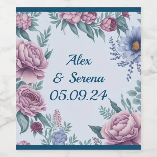 Aufkleber für Wasserfarbrahmen (Einzelnes Label)