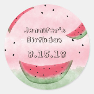 Aufkleber für Wassermelonen