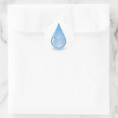 Aufkleber für Wassertropfen hören (Tasche)