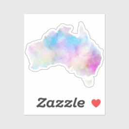 Aufkleber für Watercolor Australien