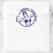 Aufkleber für weibliche Krankenschwestern (Tasche)