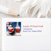 Aufkleber für Weihnachtsadressen (Insitu)