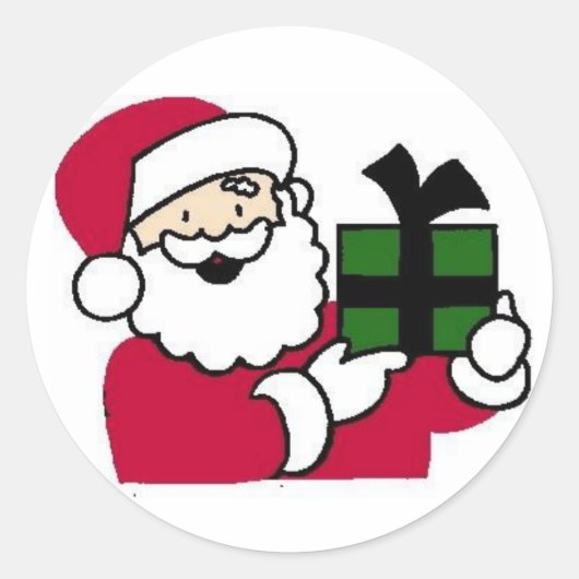 Aufkleber für Weihnachtskarten (Vorderseite)