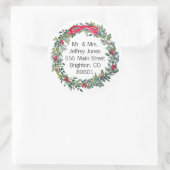 Aufkleber für Weihnachtskranke (Tasche)