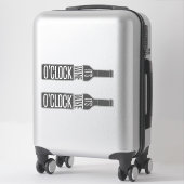 Aufkleber für Weinangebot (Koffer)