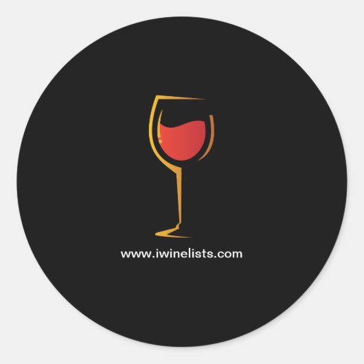 Aufkleber für Weinlisten 2 (Vorderseite)