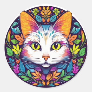 Aufkleber für weiße Katzen