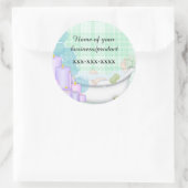 Aufkleber für Wellness-Center (Tasche)