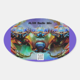 Aufkleber für Weltraumkrabbe 2