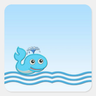 Aufkleber für Whale