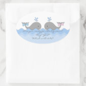Aufkleber für Whale Gender (Tasche)