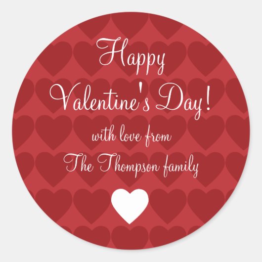 Aufkleber für wiederholte Liebe (Vorderseite)