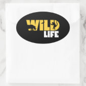 Aufkleber für wild lebende Tiere (Tasche)
