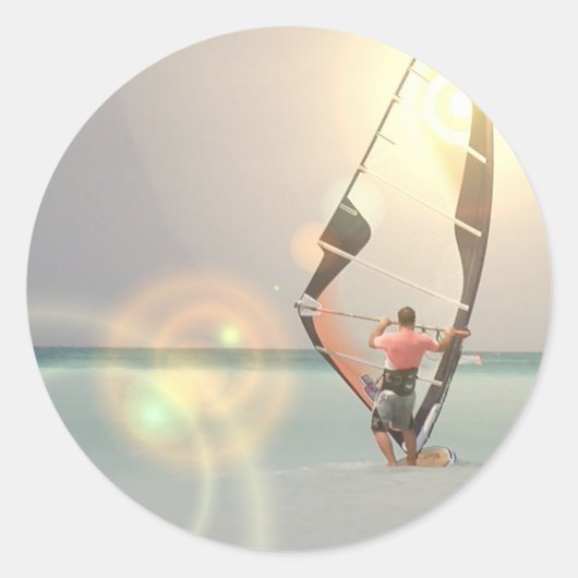 Aufkleber für Windsurfsport (Vorderseite)
