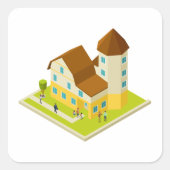 Aufkleber für Wohnwohnungen (Vorderseite)