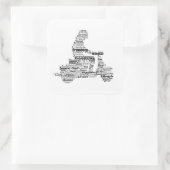 Aufkleber für Wortschätze (Tasche)