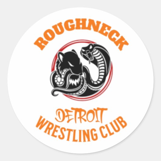 Aufkleber für Wrestling (Vorderseite)