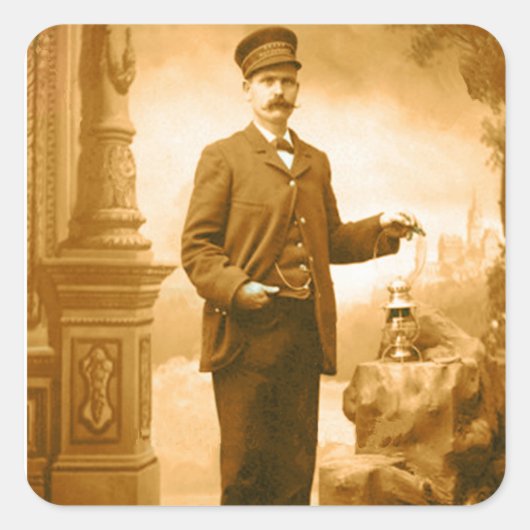 Aufkleber für Zugsteuerung/Zugsicherung (Vorderseite)