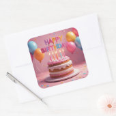 Aufkleber (Geburtstagsfeier) (Umschlag)