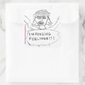 Aufkleber "Gefühl Gefühls" (Tasche)