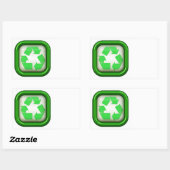 Aufkleber gerecycelt (Blatt)