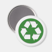 Aufkleber gerecycelt magnet (Vorderseite/Rückseite)