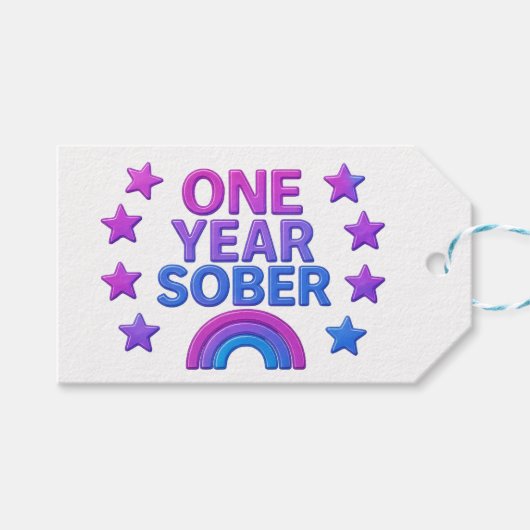 Aufkleber Geschenkanhänger (Vorderseite (Horizontal))