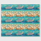 Aufkleber Geschenkpapier (Flach)