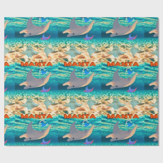 Aufkleber Geschenkpapier (Flach)