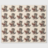 Aufkleber Geschenkpapier (Flach)