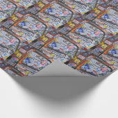 Aufkleber Geschenkpapier (Ecke)
