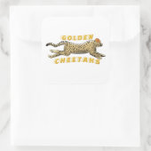 Aufkleber - Golden Cheetahs (Tasche)