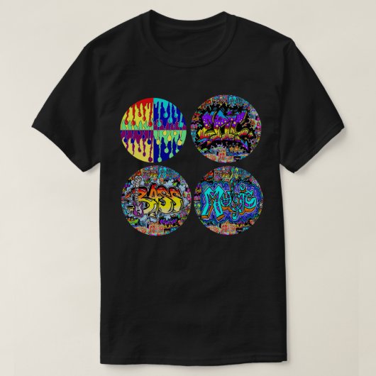 Aufkleber Graffiti cool 1 T-Shirt (Design vorne)