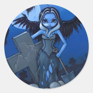 Aufkleber "Gravedigger"