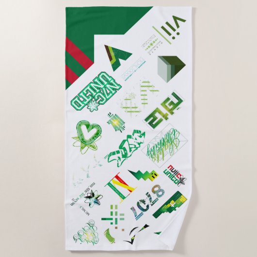 Aufkleber [GRN] Strandtuch (Vorderseite)