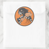 Aufkleber, groß runder aufkleber (Tasche)