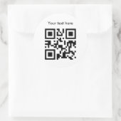 Aufkleber (großer, benutzerdefinierter Text) (Tasche)