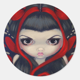 Aufkleber "Grumpy Red Fairy"