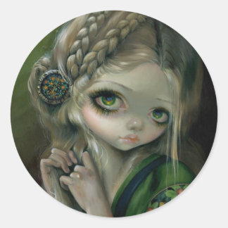 Aufkleber "Guinevere hatte grüne Augen"