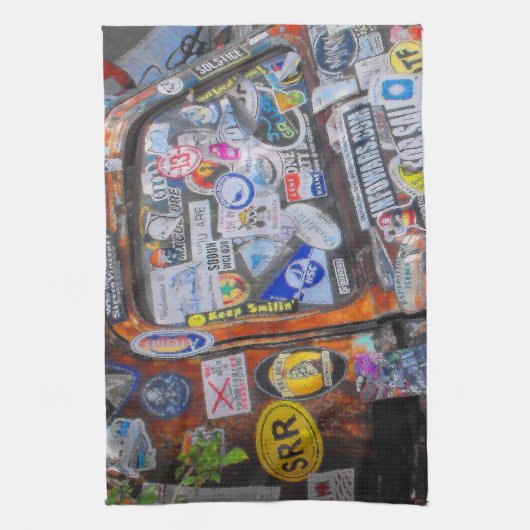 Aufkleber Handtuch (Vertikal)