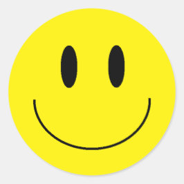 Aufkleber "Happy Face"