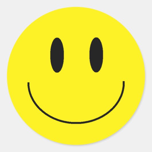 Aufkleber "Happy Face" (Vorderseite)