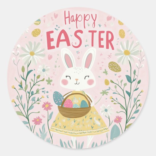 Aufkleber "Happy Oaster" (Vorderseite)