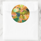 Aufkleber "Happy Thanksgiving" (Tasche)