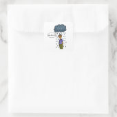Aufkleber "I am Fine" (Tasche)