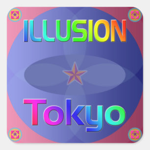 Aufkleber "ILLUSION Tokyo"!